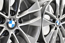 Laden Sie das Bild in den Galerie-Viewer, 4x Alufelge 17 Zoll 7.5" 5x120 43ET Glanz Graphit 6850152 BMW 2 F22 1 F21 F20 Mg FEL8091719187jq