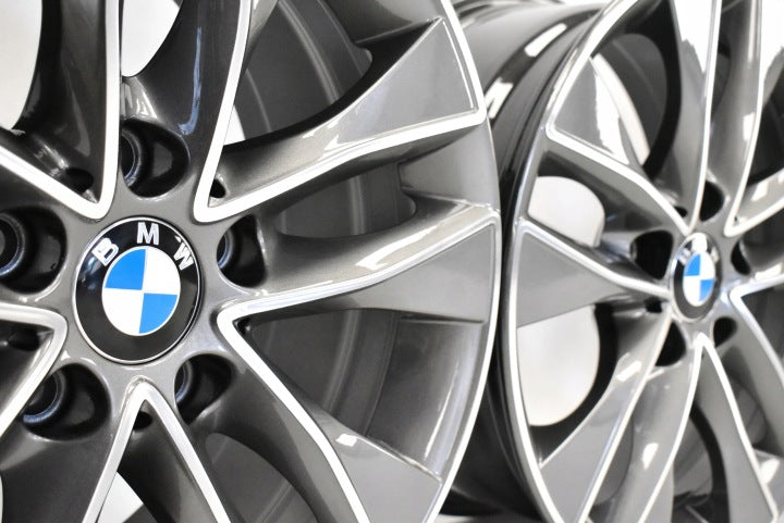 4x Alufelge 17 Zoll 7.5" 5x120 43ET Glanz Graphit 6850152 BMW 2 F22 1 F21 F20 Mg FEL8091719187jq
