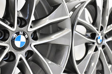 Laden Sie das Bild in den Galerie-Viewer, 4x Alufelge 17 Zoll 7.5" 5x120 43ET Glanz Graphit 6850152 BMW 2 F22 1 F21 F20 Mg FEL8091719187jq