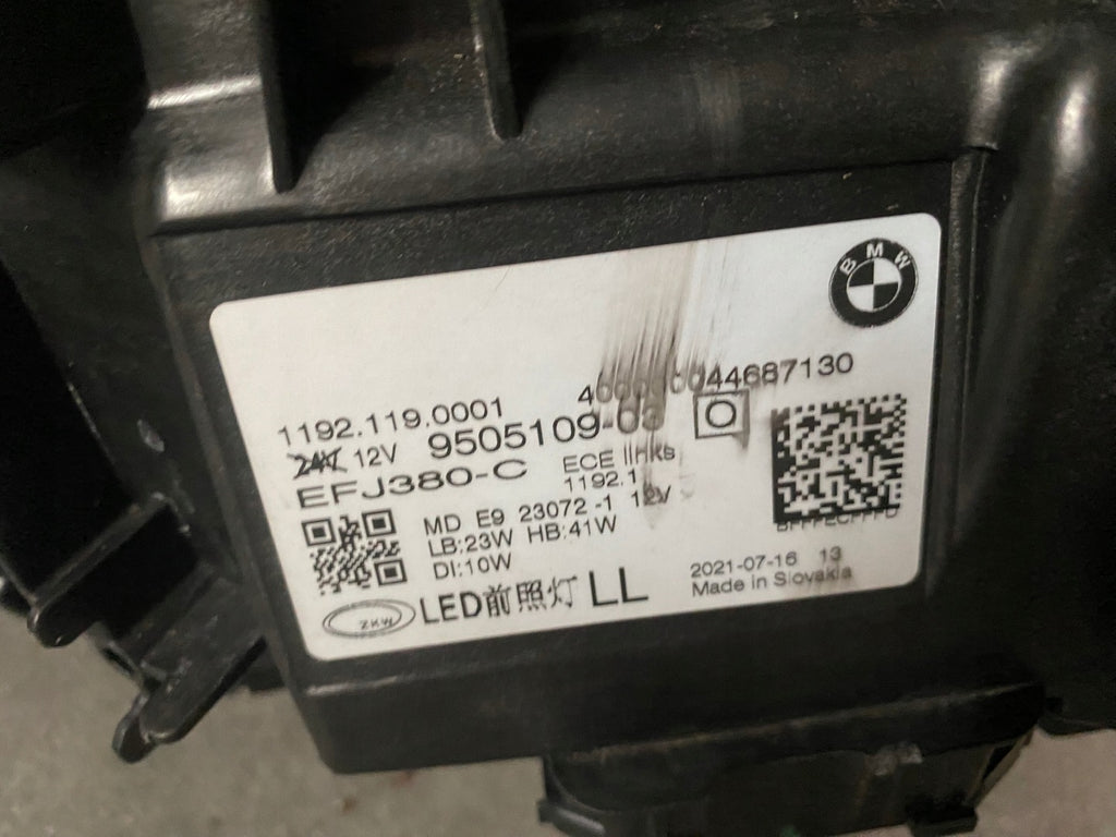 Frontscheinwerfer BMW G22 G23 G26 9505109 950510903 Full LED Links Headlight SCH2171167707td