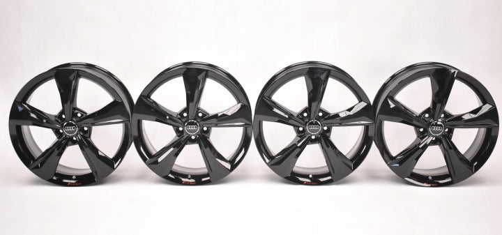 4x Alufelge 19 Zoll 7.0" 5x112 34ET Glanz Silber 80A601025 Audi Rim Wheel FEL6989657814dn