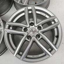 Laden Sie das Bild in den Galerie-Viewer, 4x Alufelge 16 Zoll 6.5" 5x112 41ET Glanz Silber KBA53206 Audi I Rim Wheel FEL9197207197bg
