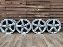 Laden Sie das Bild in den Galerie-Viewer, 4x Alufelge 16 Zoll 6.5" 5x112 43ET Glanz Silber 81A601025 Audi A4 A3 Rim Wheel FEL5952866774xo