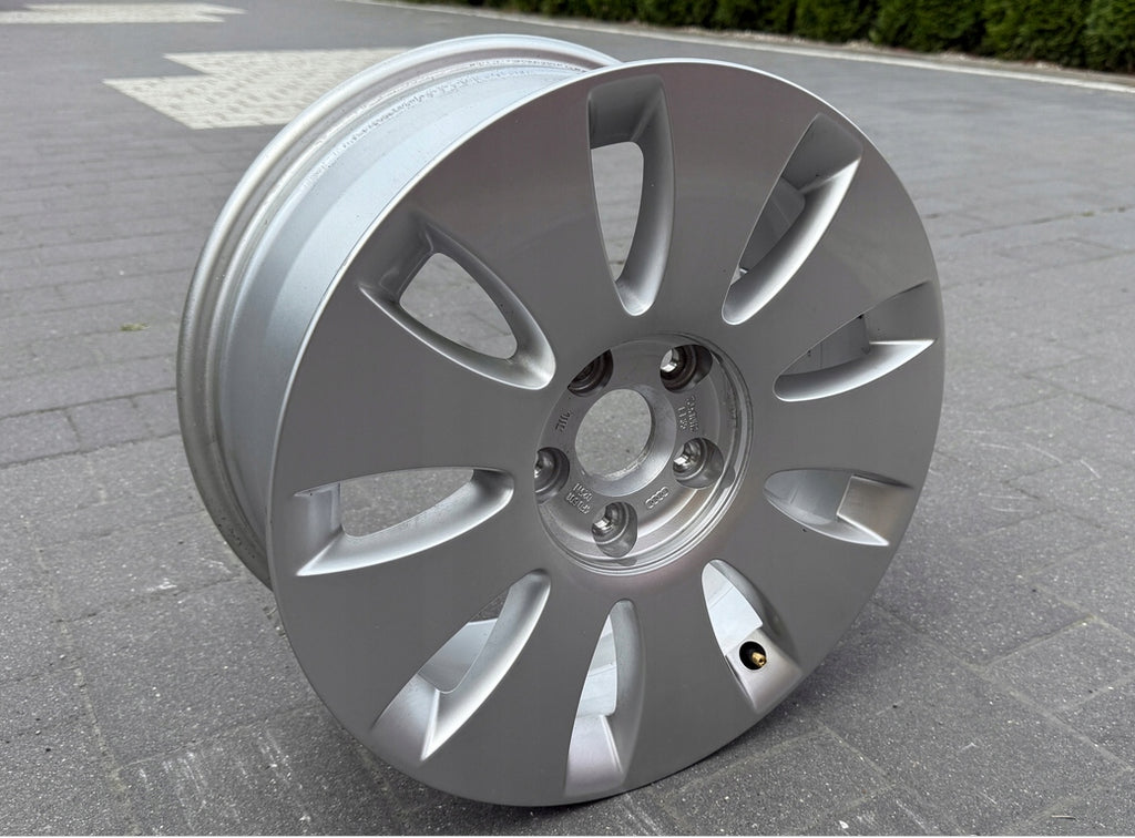 1x Alufelge 16 Zoll 7.0" 5x112 35ET Glanz Silber 4F0601025N Audi Rim Wheel FEL8478471392uv