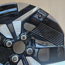 Load image into Gallery viewer, 1x Alufelge 17 Zoll 6.5" 4x108 32ET Glanz Schwarz 9849269080 Peugeot II 208 FEL5960555271lu
