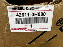 Load image into Gallery viewer, 1x Alufelge 18 Zoll 5.0" 4x100 40ET Glanz 42611-0H080 Toyota Aygo X Rim Wheel FEL9018016085vg