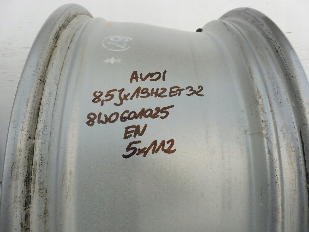 1x Alufelge 19 Zoll 8.5" 5x112 32ET Glanz Graphit 8W0601025 Audi A5 Mg Rim Wheel FEL5713292548lh