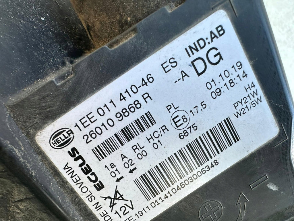 Frontscheinwerfer Fiat Talento 260601217R Ein Satz Scheinwerfer Headlight SCH1578473463kr