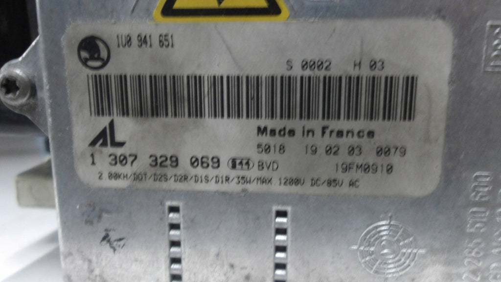 Frontscheinwerfer Skoda Octavia I 1U1941016M Rechts Scheinwerfer Headlight SCH2608493241rs