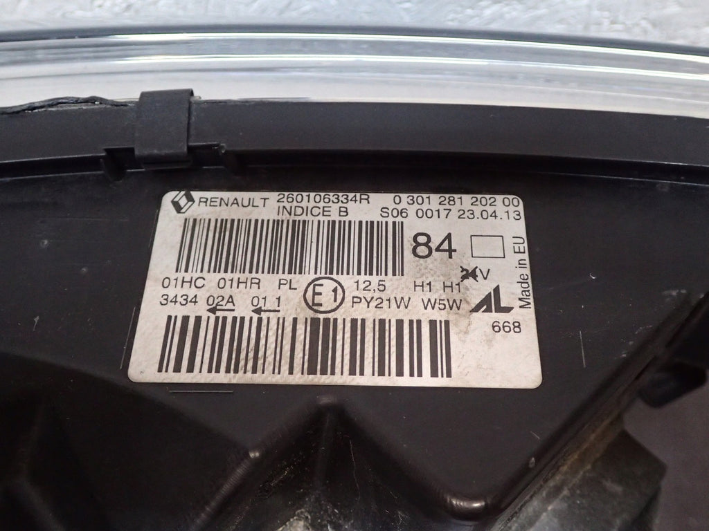 Frontscheinwerfer Renault Captur 260106633R LED Rechts Scheinwerfer Headlight SCH4614610668hm