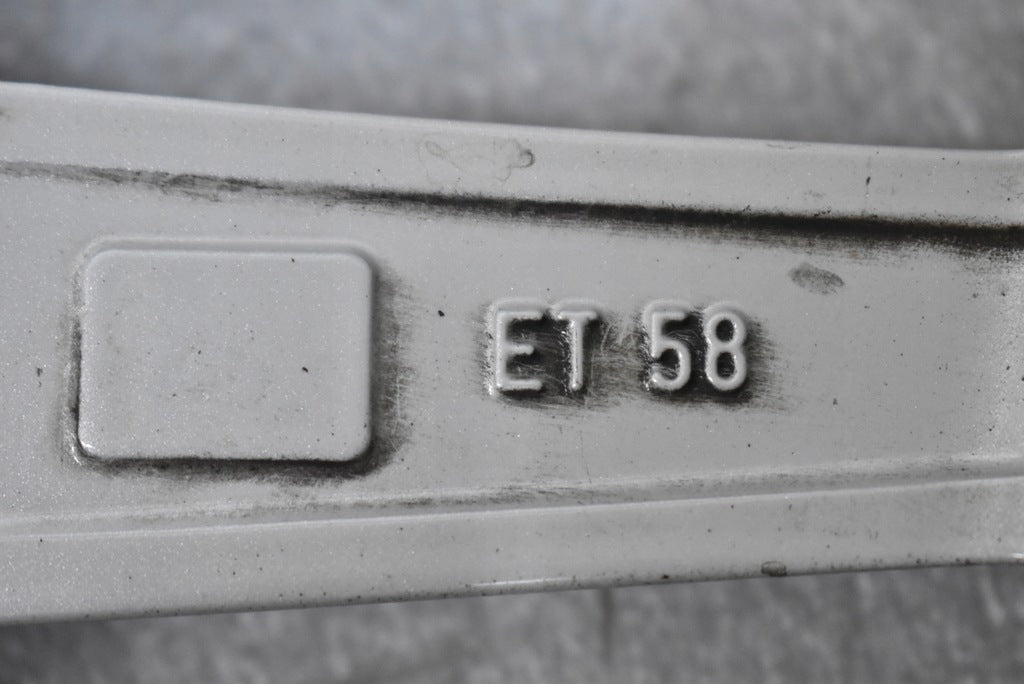 1x Alufelge 17 Zoll 8.5" 5x112 58ET Glanz Silber A2044019702 Mercedes-Benz W204 FEL6112691900fw