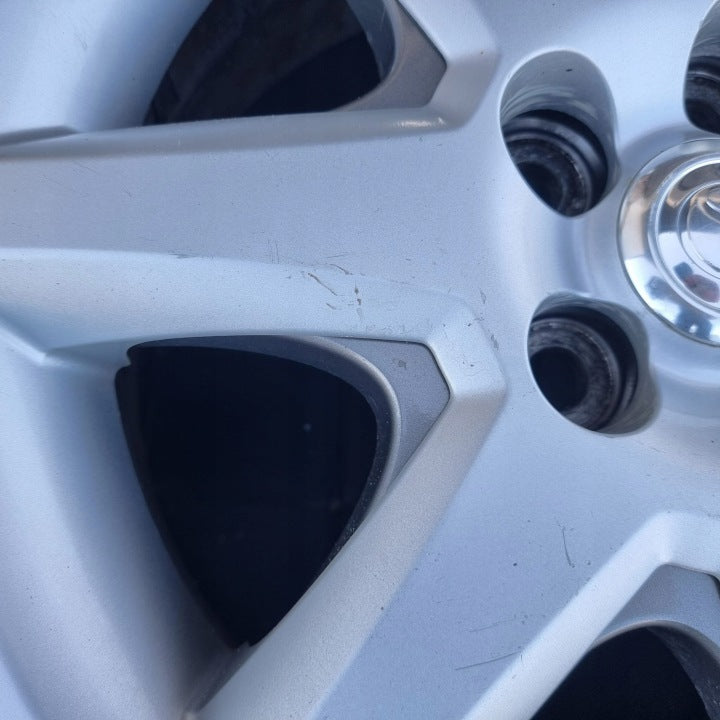 4x Alufelge 16 Zoll 6.0" 5x100 45ET Silber Toyota Iii Rim Wheel FEL9441097612co