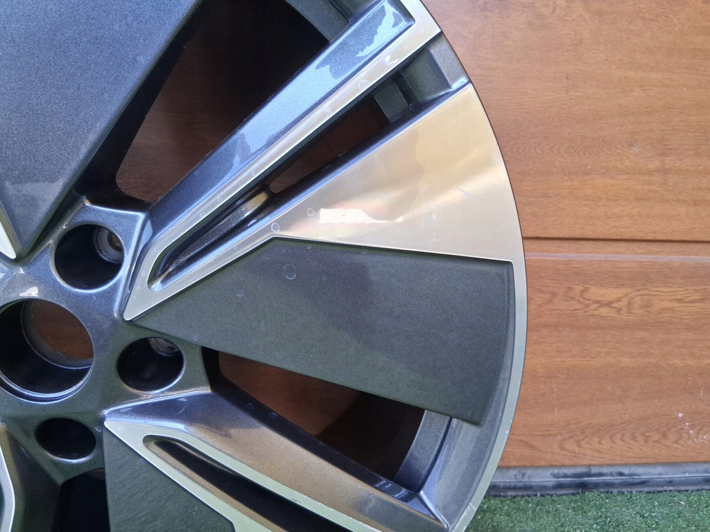 1x Alufelge 19 Zoll 8.0" 5x112 45ET Glanz Graphit 5LA601025A Mg Octavia I FEL8704962317wj