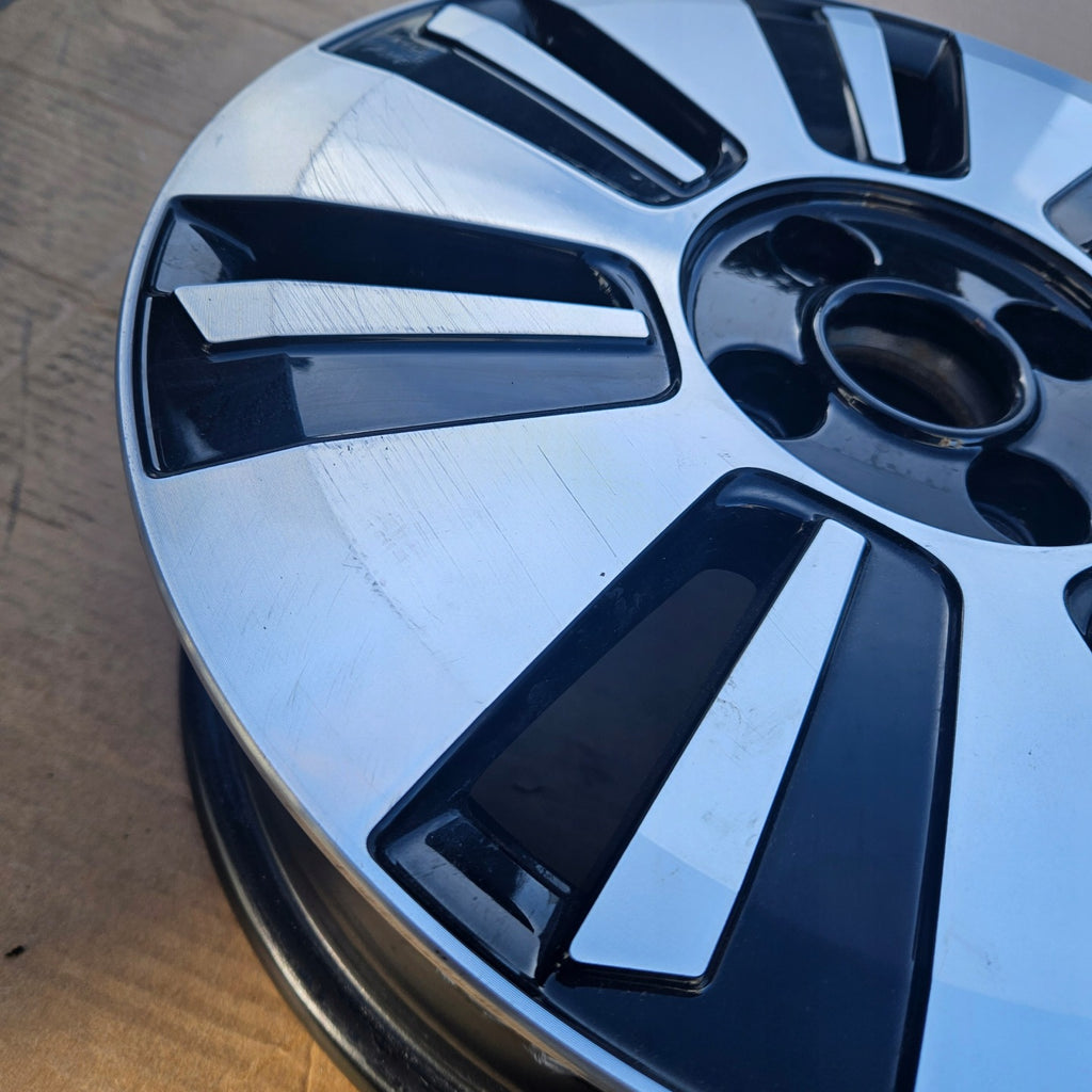 1x Alufelge 15 Zoll 5.0" 4x100 35ET Glanz Schwarz 1S0601025AH VW Rim Wheel FEL4265206916no