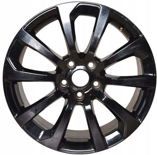 1x Alufelge 18 Zoll 7.5" 5x112 54ET Glanz Schwarz 8P007149BA Audi Rim Wheel FEL7234863191le