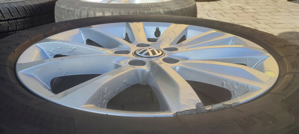 4x Alufelge 17 Zoll 6.5" 5x112 41ET Glanz Silber 3G0601025C VW Passat B8 FEL3742097945ul