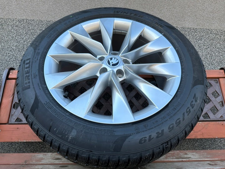1x Alufelge 19 Zoll 8.0" 5x112 45ET 5LA601025 Skoda Enyaq Iv Rim Wheel FEL9746014173zf