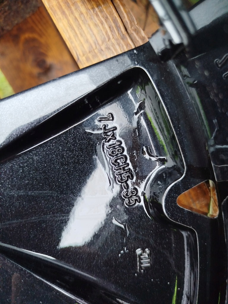 1x Alufelge 18 Zoll 7.0" 5x114.3 35ET Glanz Graphit 403005075R Mg Koleos Captur FEL7460696220vf