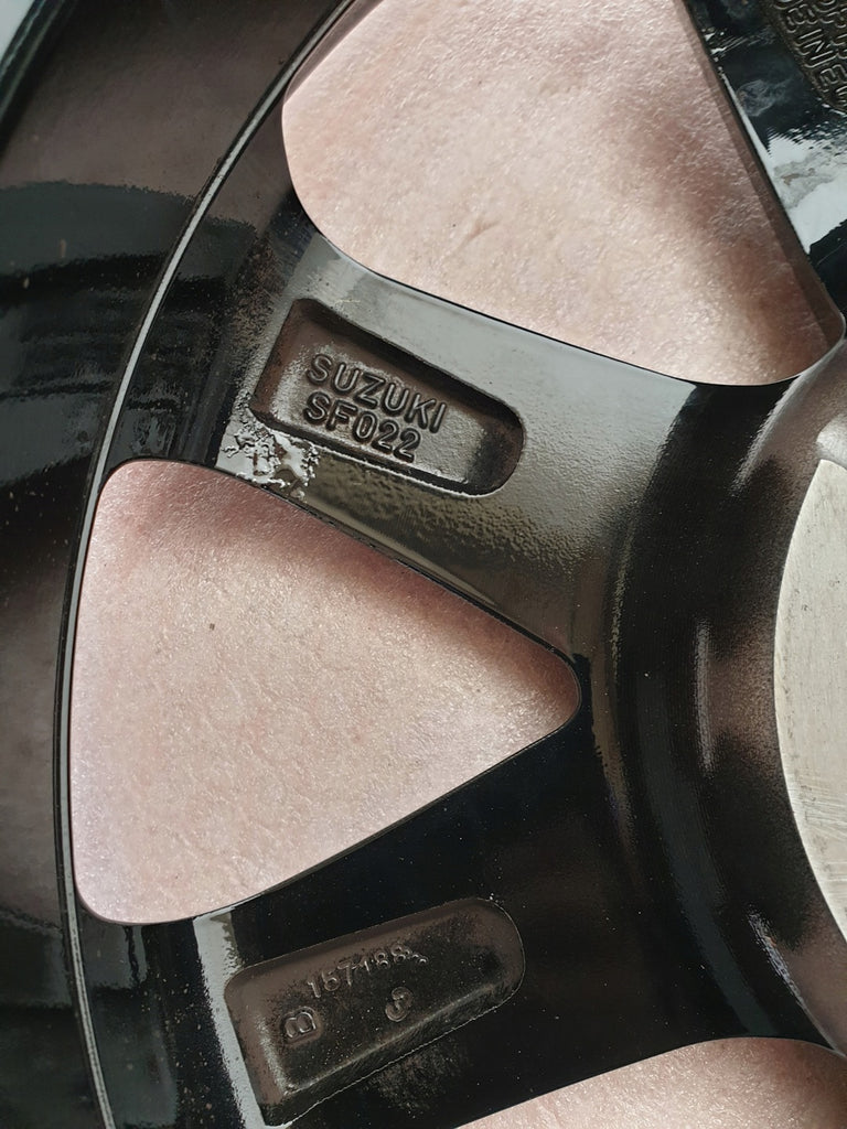 1x Alufelge 15 Zoll 5.0" 4x100 40ET Glanz 43210-60PS0-0SP Suzuki Swift Rim Wheel