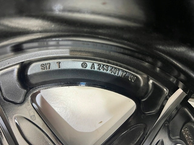 1x Alufelge 18 Zoll 7.5" 5x112 53 5ET Glanz A2434011700 Mercedes-Benz Eqa H243 FEL3207593181vr