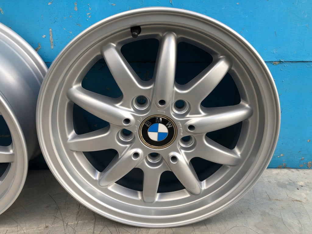 4x Alufelge 15 Zoll 7.0" 5x120 47ET Glanz Silber 1182608-7 BMW E36 E34 Rim Wheel FEL2662277664ts