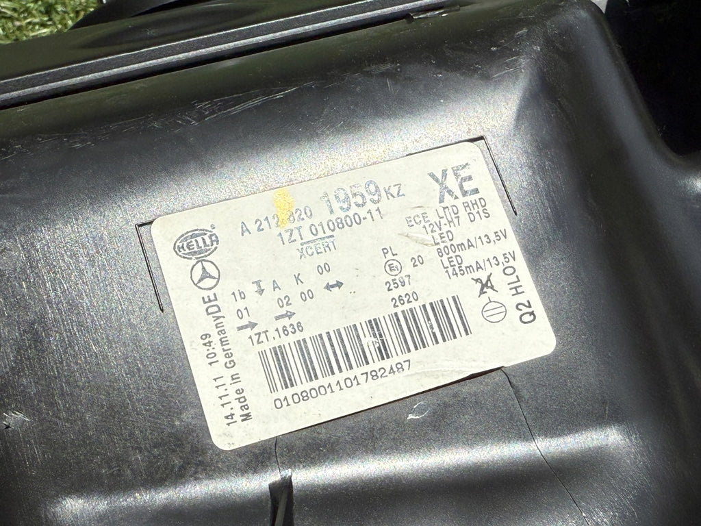 Frontscheinwerfer Mercedes-Benz W212 W2128201959 Xenon Links Headlight SCH3209748914jo