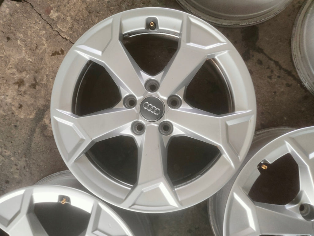 4x Alufelge 17 Zoll 6.5" 5x112 38ET Glanz Grau 83A601025 Audi Mg Rim Wheel FEL8026367098fq