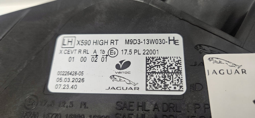 Frontscheinwerfer Jaguar M9D3-13W030-HE LED Links Scheinwerfer Headlight SCH3636294523jz