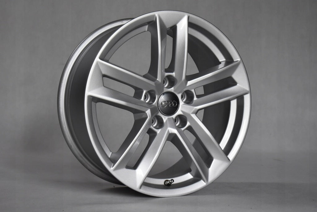 4x Alufelge 17 Zoll 7.5" 5x112 38ET Glanz Silber 8W0601025E Audi A4 B9 Rim Wheel FEL5874051537im