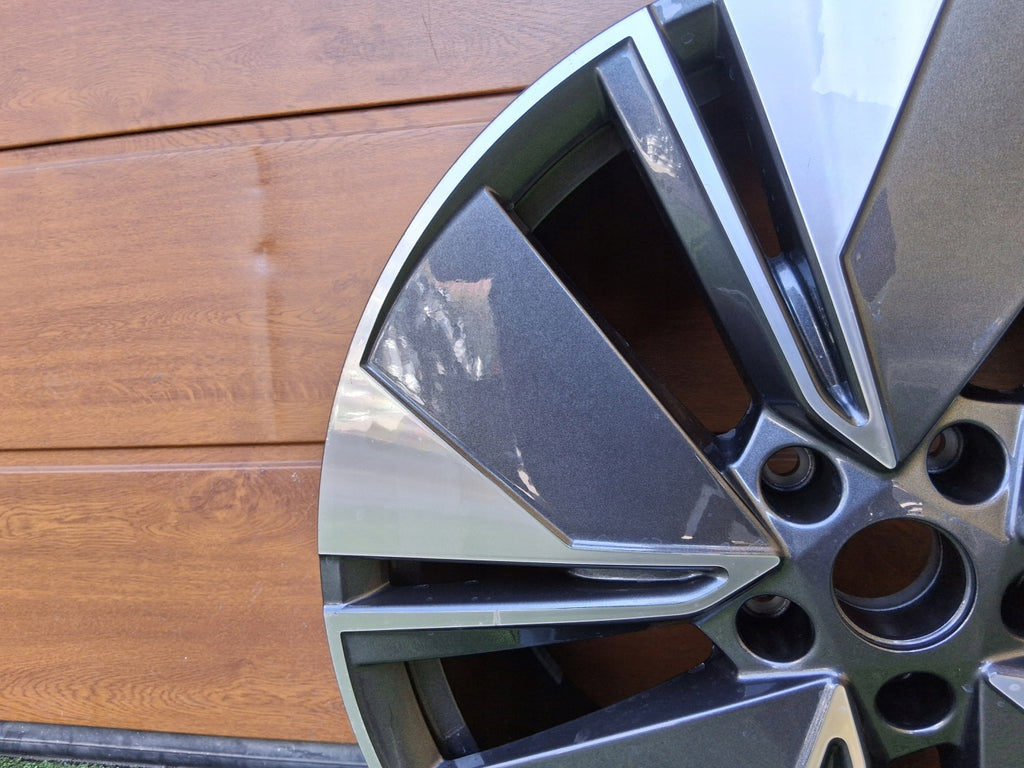 1x Alufelge 19 Zoll 8.0" 5x112 45ET Glanz Graphit 5LA601025A Mg Octavia I FEL8704962317wj