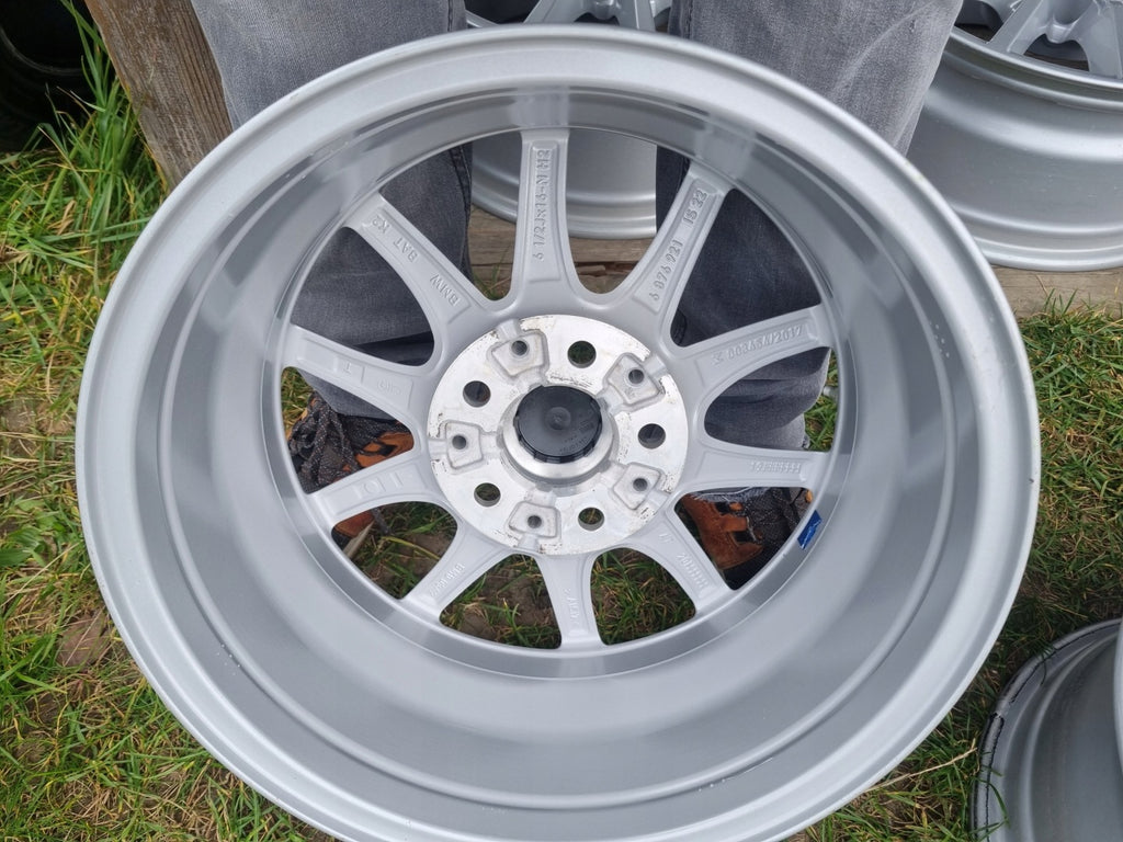 4x Alufelge 16 Zoll 6.5" 5x112 22ET Glanz Silber 6876921 BMW 3 Rim Wheel FEL8391210992vl