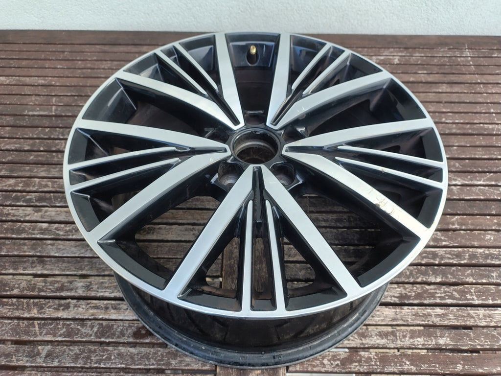 1x Alufelge 17 Zoll 7.0" 5x112 39ET 7N0601025S VW Sharan Rim Wheel FEL8663761159ub