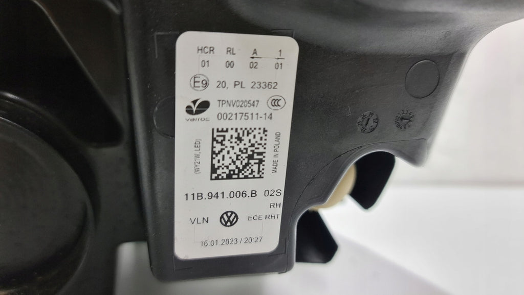 Frontscheinwerfer VW Id.5 Id.4 11B941006B Full LED Rechts Scheinwerfer Headlight SCH7015072145gq