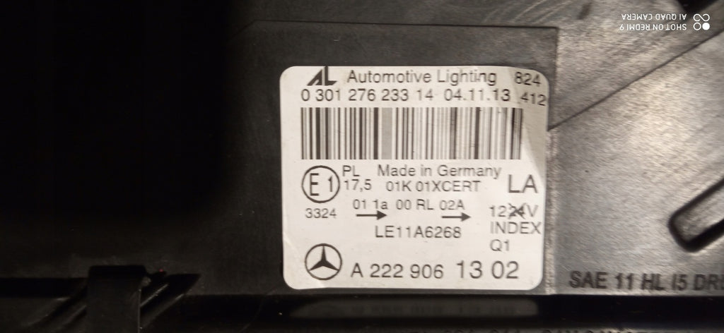 Frontscheinwerfer Mercedes-Benz W222 A2229061302 LED Links Headlight