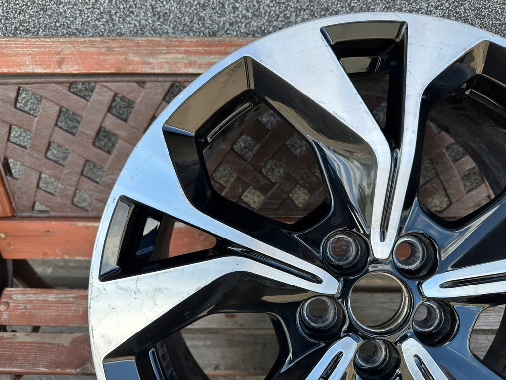 1x Alufelge 19 Zoll 7.0" 5x108 47 5ET Glanz Schwarz LJBC-1007-B1A Ford Rim Wheel FEL1404261371ls