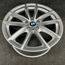 Load image into Gallery viewer, 4x Alufelge 18 Zoll 8.5" 5x112 44ET Glanz Silber 6880684 BMW X5 G05 X6 G06 FEL1339807583ni