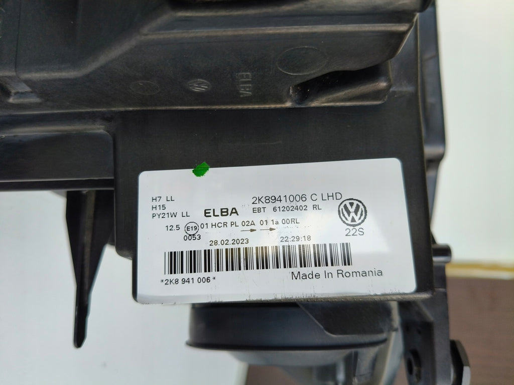 Frontscheinwerfer VW Caddy 2K8941006C Rechts Scheinwerfer Headlight SCH9247320493wj