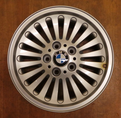 1x Alufelge 16 Zoll 7.0" 5x120 20ET Glanz Silber 1092209 BMW 5 E39 Rim Wheel FEL8079169395qu