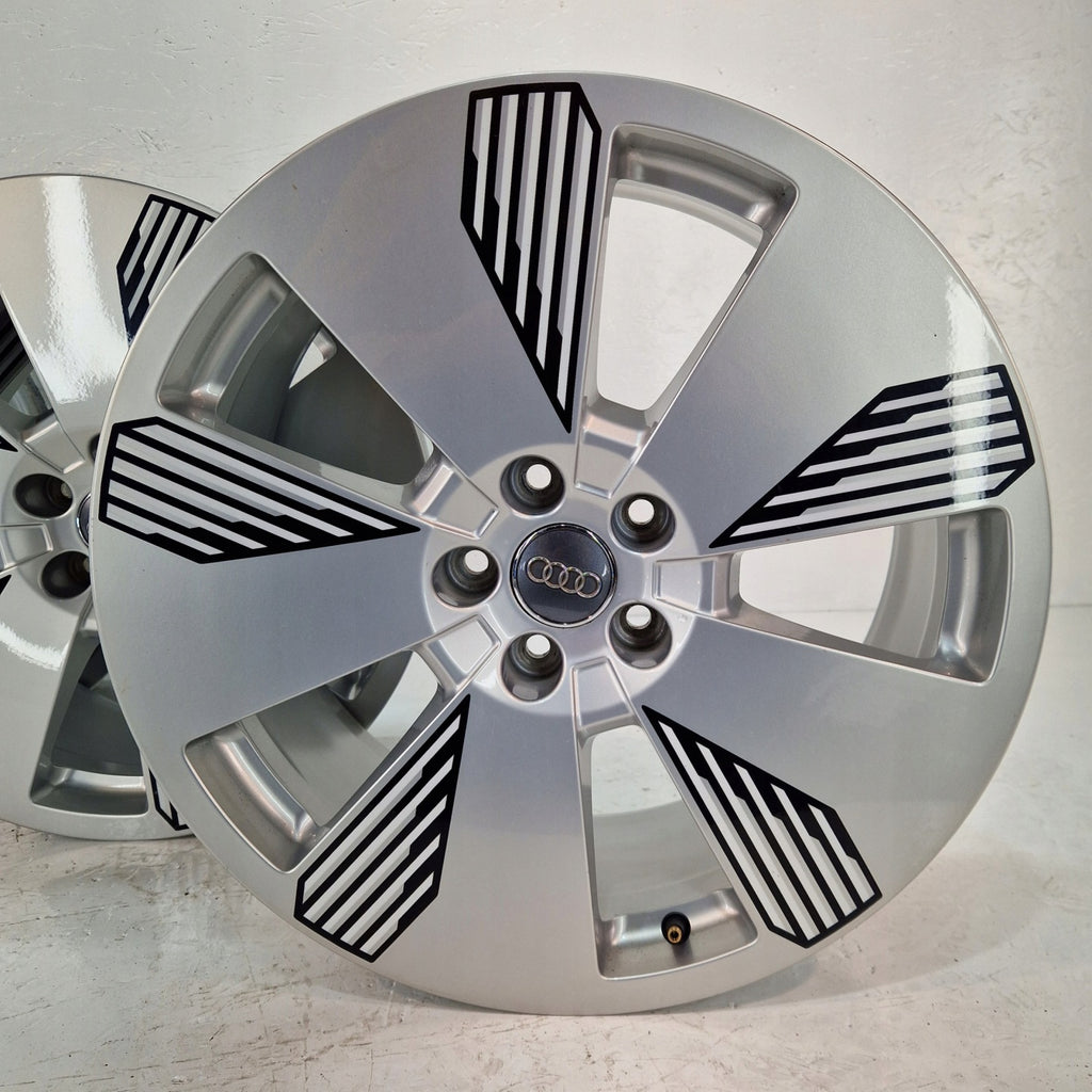 4x Alufelge 19 Zoll 8.0" 5x112 34ET Glanz Silber 4KE601025L Audi Rim Wheel FEL1865844857mq