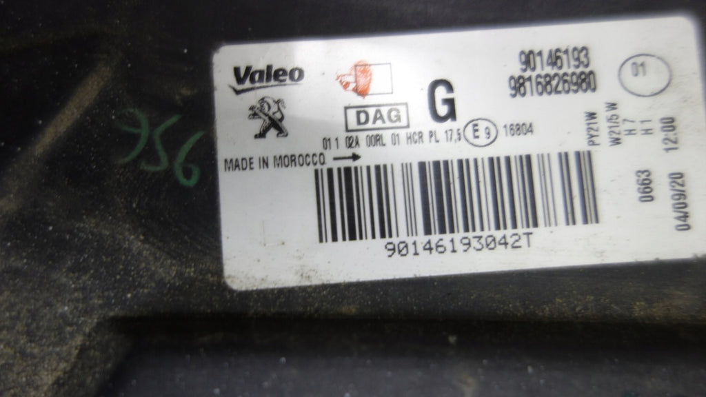 Frontscheinwerfer Peugeot Partner Rifter 9816822980 Links Scheinwerfer Headlight SCH5439192357qq