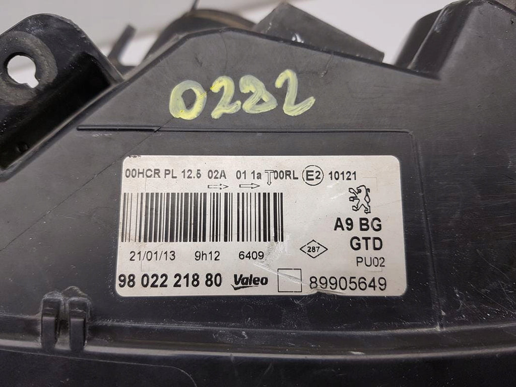 Frontscheinwerfer Peugeot 208 89905649 1685351580 Links Scheinwerfer Headlight SCH3697642616ju