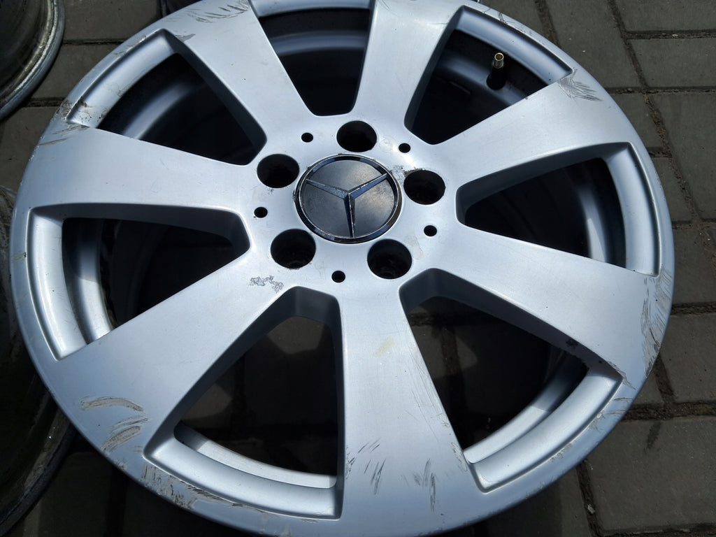 4x Alufelge 17 Zoll 5x112 Mercedes-Benz W204 Rim Wheel FEL7111630060yi
