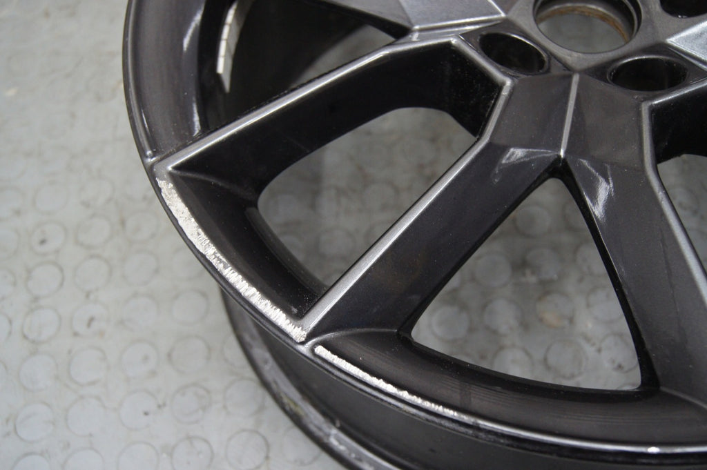 1x Alufelge 18 Zoll 7.5" 5x112 51ET Glanz Schwarz Skoda I Rim Wheel FEL6566799709gm
