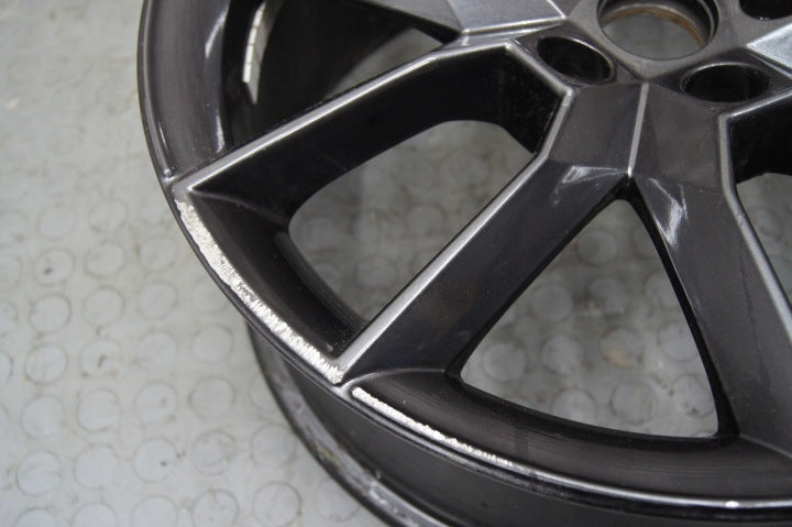 1x Alufelge 18 Zoll 7.5" 5x112 51ET Glanz Schwarz Skoda I Rim Wheel FEL6566799709gm