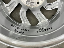 Load image into Gallery viewer, 1x Alufelge 16 Zoll 6.5" 4x108 20ET Glanz Silber 39007897 Opel Rim Wheel FEL1300965761jf
