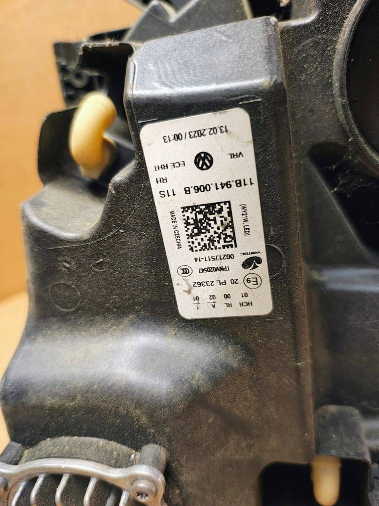 Frontscheinwerfer VW Id.4 11B941006B Rechts Scheinwerfer Headlight SCH2026942875zw