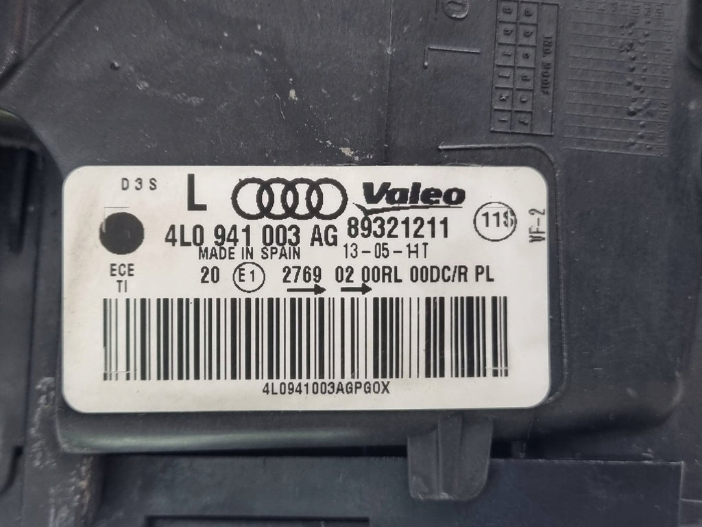 Frontscheinwerfer Audi Q7 4L0941003AG 89321211 Links Scheinwerfer Headlight