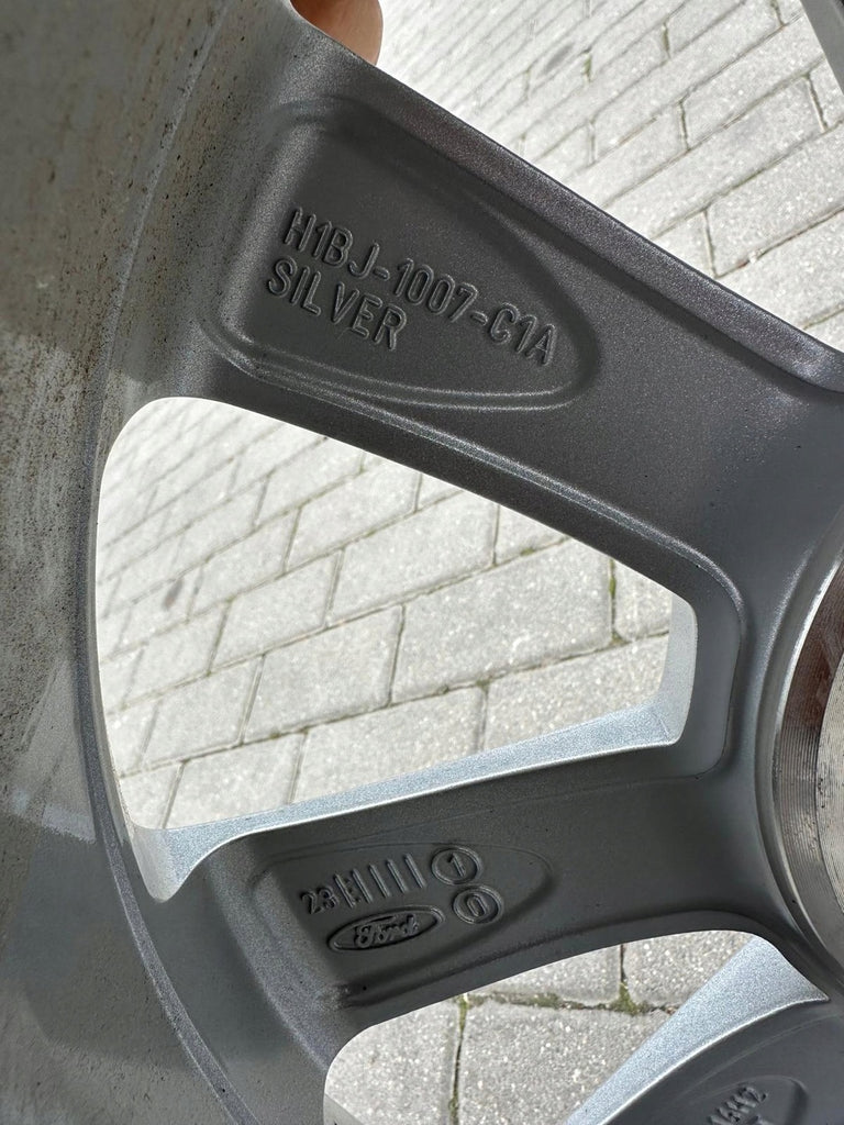 1x Alufelge 16 Zoll 6.5" 4x108 47 5ET H1BJ-1007-G1 Ford Fiesta Rim Wheel