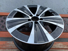 Laden Sie das Bild in den Galerie-Viewer, 1x Alufelge 18 Zoll 8.0&quot; 5x112 43ET Glanz Schwarz A2134013700 Mercedes-Benz W213