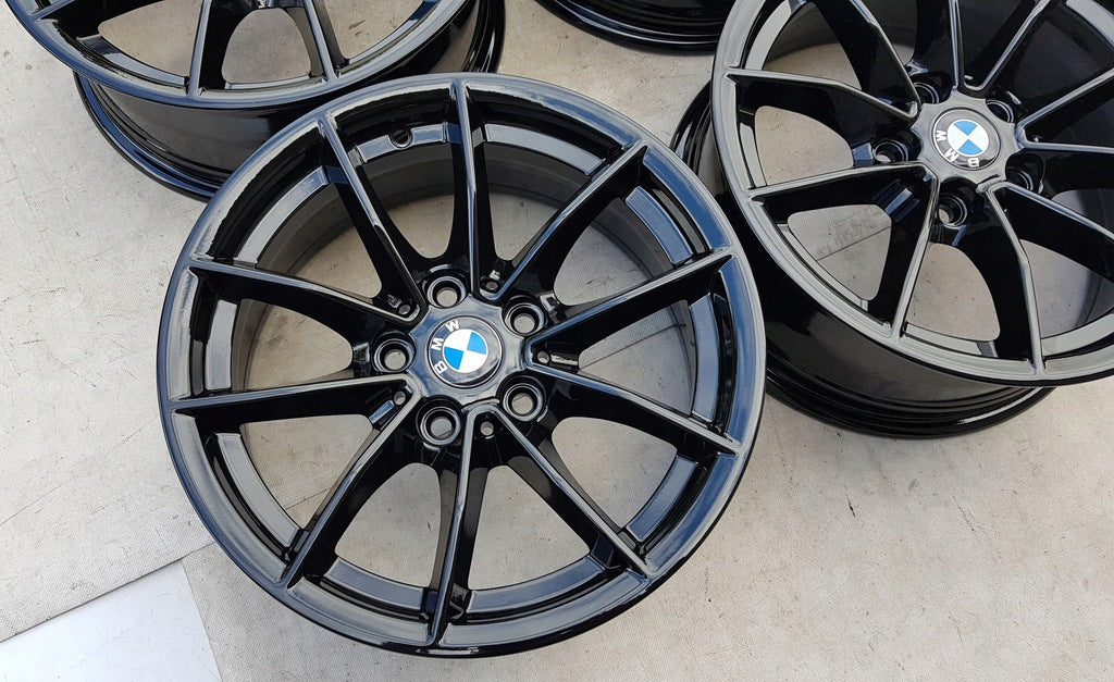 4x Alufelge 16 Zoll 6.5" 5x112 22ET Glanz Schwarz 6876921 BMW 3 G21 G20 FEL4391903376xr